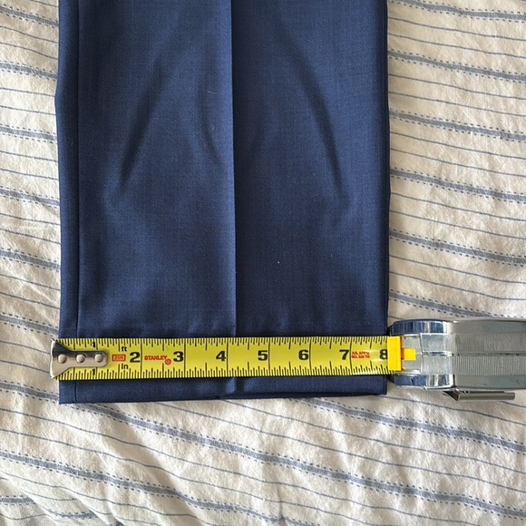 Suitsupply Napoli Mid-Blue Suit in VBC Wool (40L, 32” Waist / 32” Inseam) - Picture 12 of 12